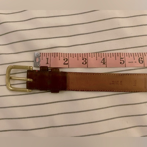 Vintage Coach Leather Belt - Picture 8 of 10